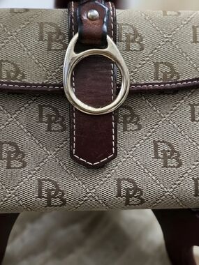 Designer-Style Women’s Brown Monogram Canvas Shoulder Bag